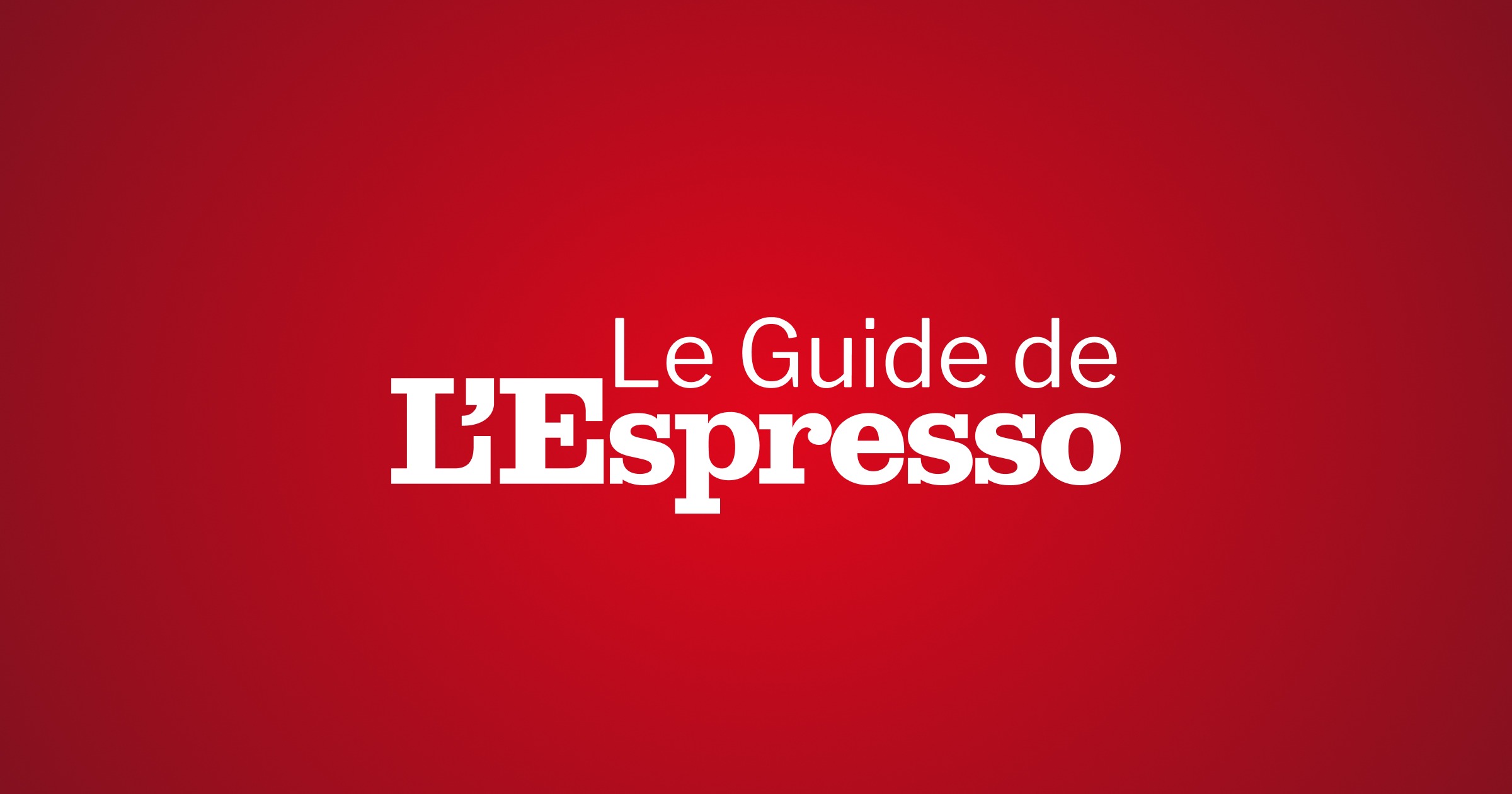 Le Guide De L Espresso